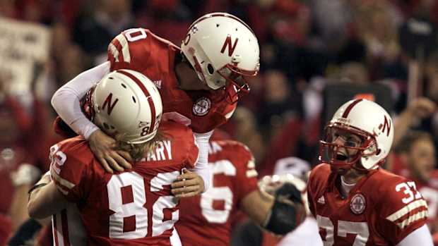 Alex Henery, Jake Wesch, T.J. O'Leary winning FG vs Colorado